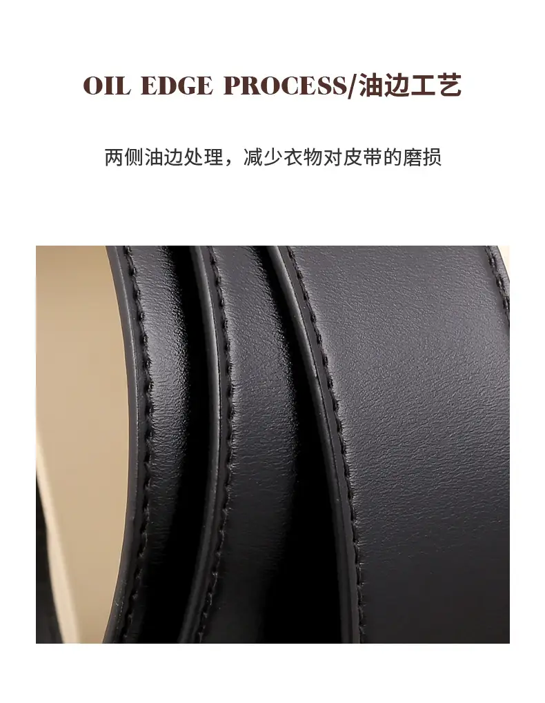 Black Square Buckle Belt for Women Wholesale — feature 28