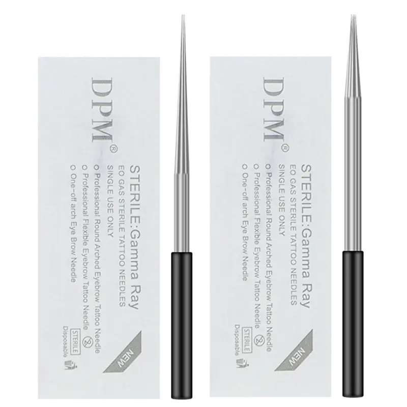 DPM Fogger Eyebrow Needle Set 30 Pcs Soft Feather - Image 9