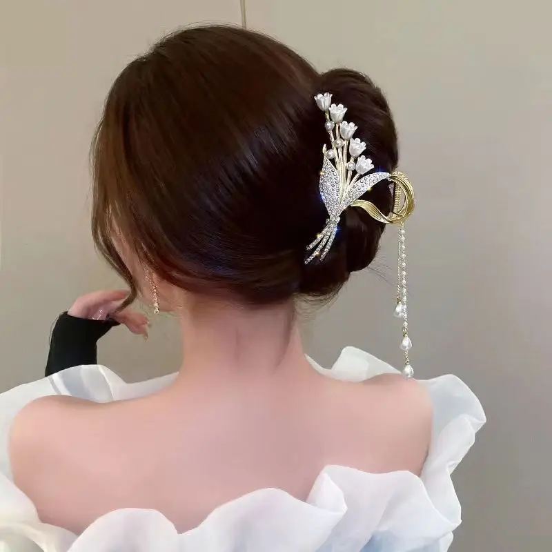 2023 Antique Tassel Metal Hairpin for Women — feature 2