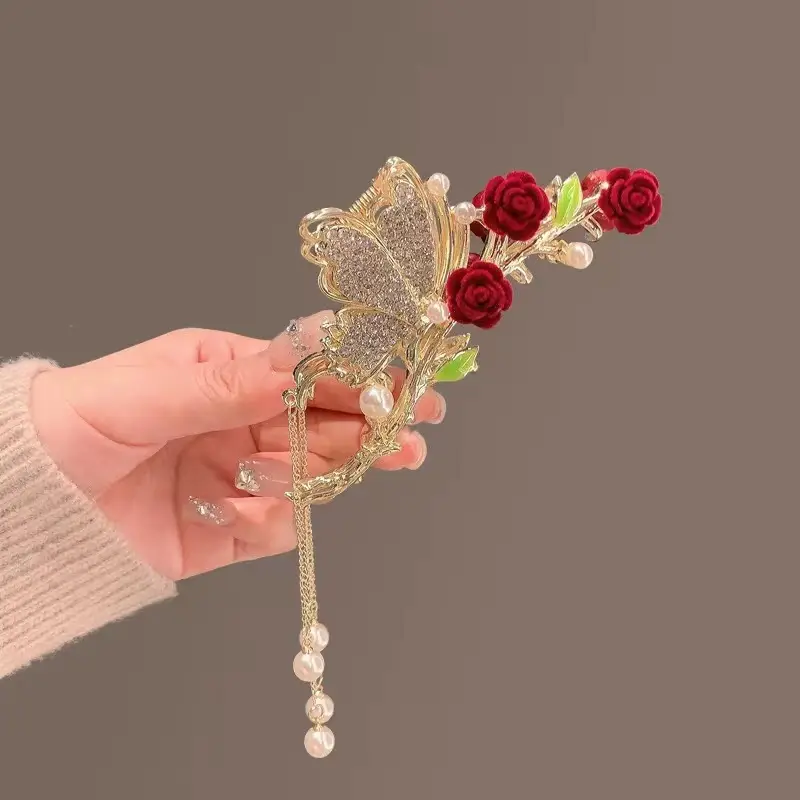 2023 Antique Tassel Metal Hairpin for Women — feature 21