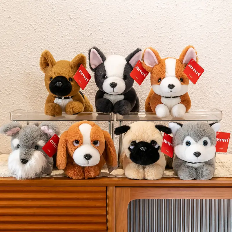 Cute Plush Husky Dog Toy for Kids and Pets - Image 9