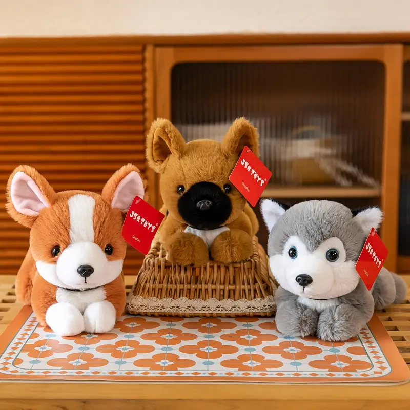 Cute Plush Husky Dog Toy for Kids and Pets - Image 10
