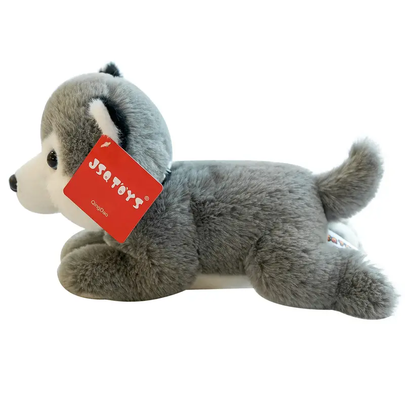 Cute Plush Husky Dog Toy for Kids and Pets - Image 12
