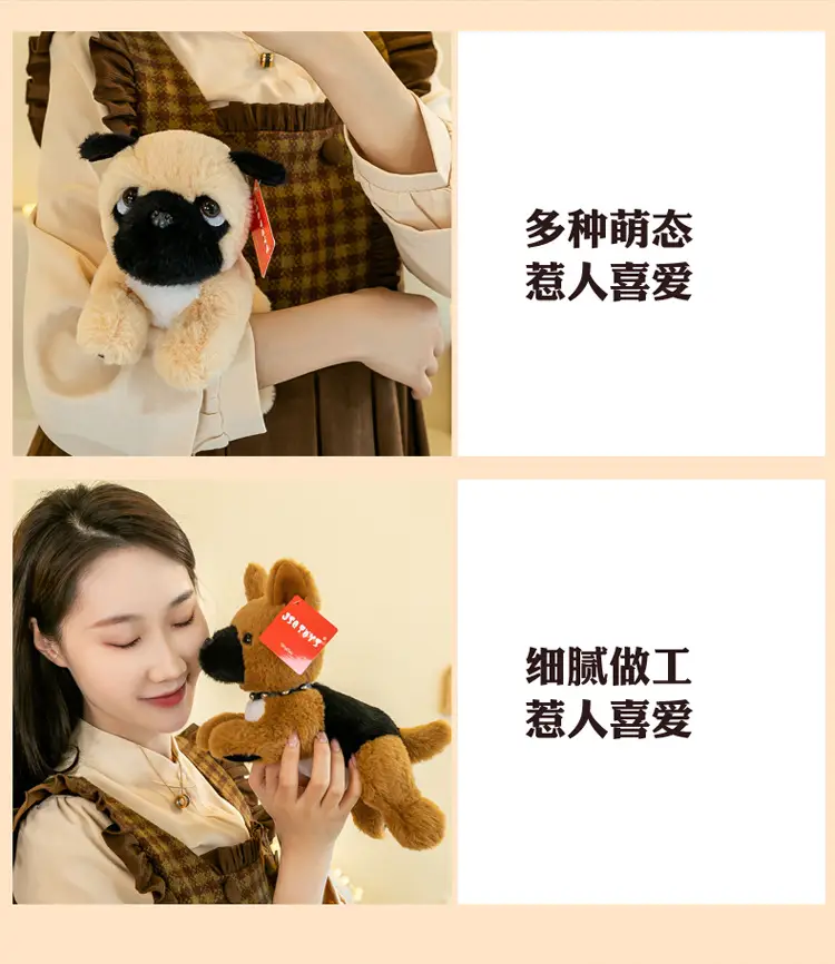 Cute Plush Husky Dog Toy for Kids and Pets — feature 18
