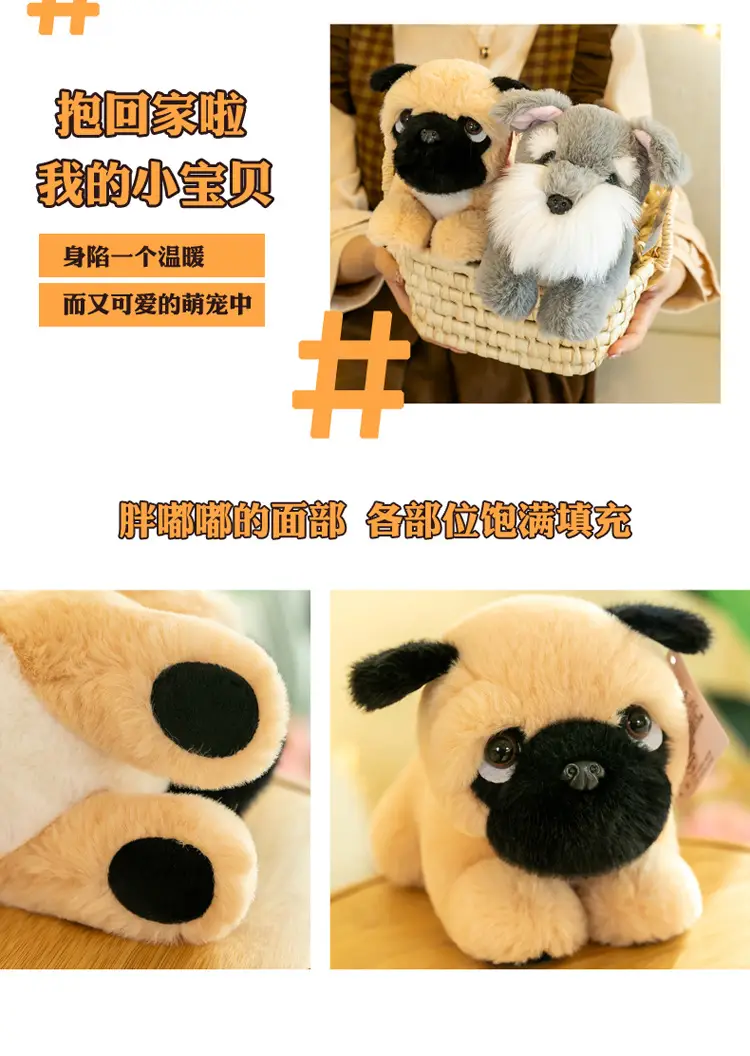 Cute Plush Husky Dog Toy for Kids and Pets — feature 6