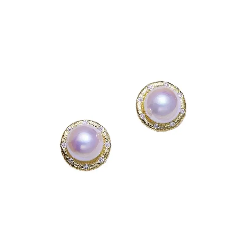 Freshwater Pearl French Retro Seiko Earrings S925 Silver - Image 5
