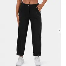 Women Wide Leg Pants Elastic Belt Summer Casual — feature 3