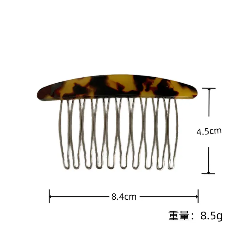 South Korea New Elegant Plaid Bangs Hairpin — feature 5