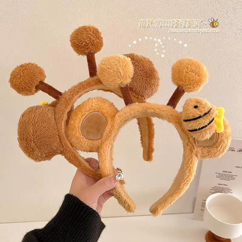 Plush Bear Headband for Girls 2023 New Arrival — feature 8