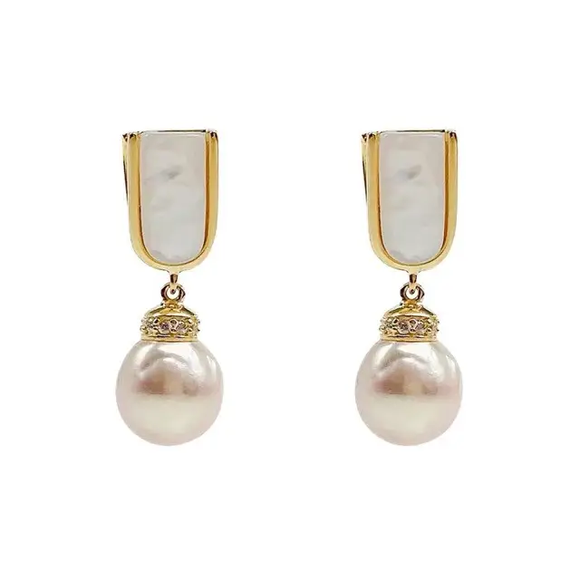 New Style Natural Freshwater Pearl Earrings for Women - Image 5