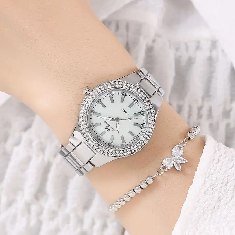 Gold Diamond Watch for Women with Butterfly Bracelet — feature 5