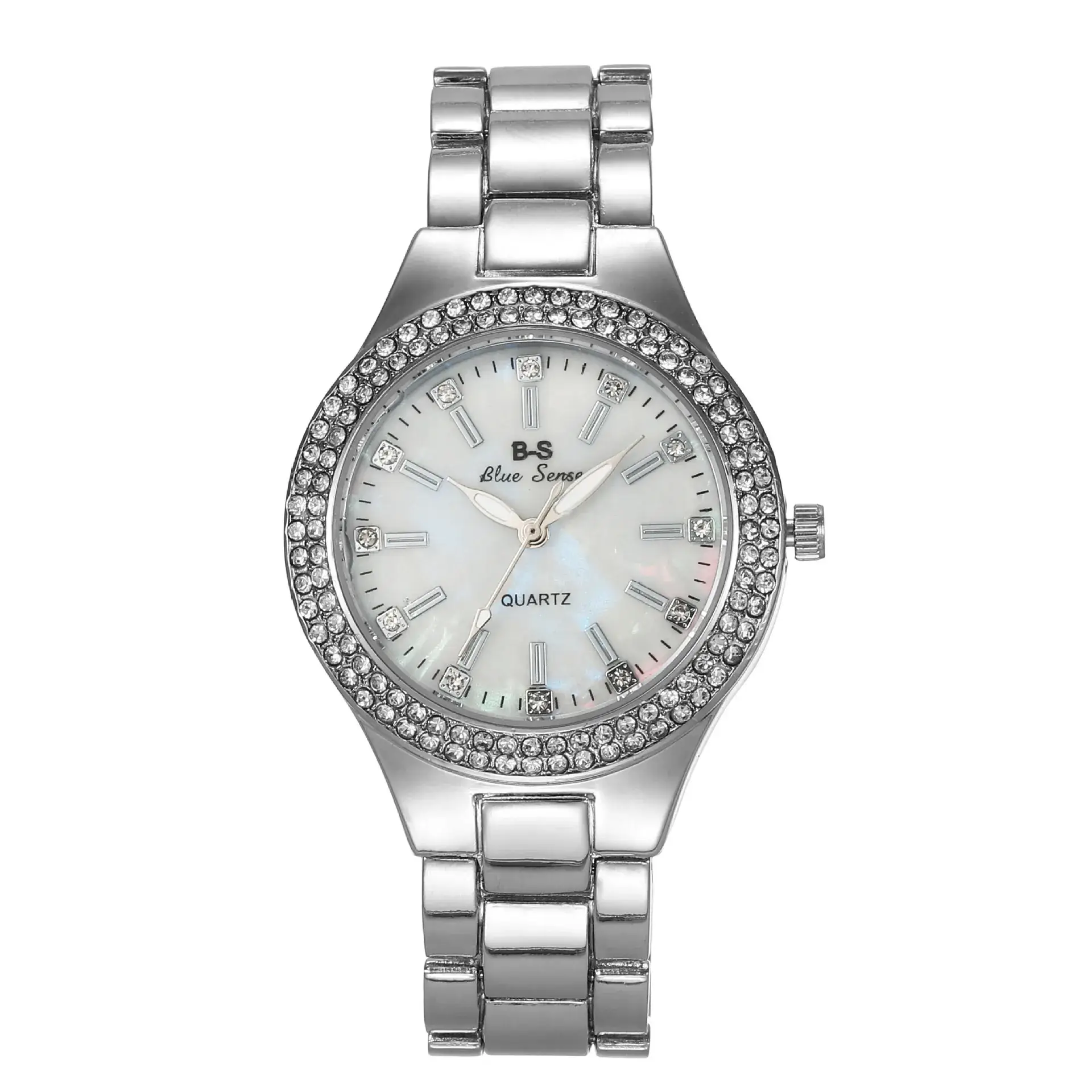 Gold Diamond Watch for Women with Butterfly Bracelet - Image 2
