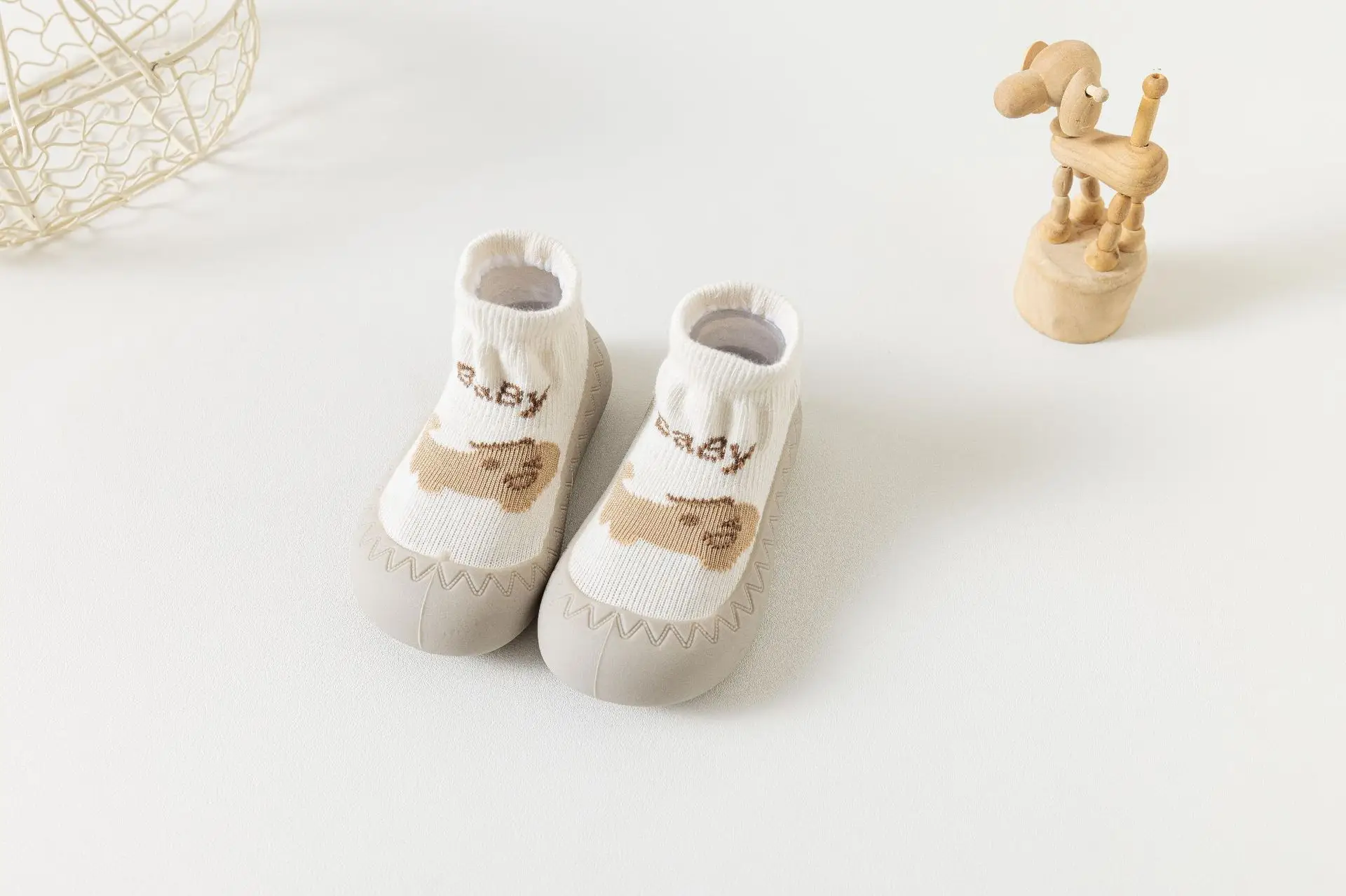Baby Cartoon Socks for Small Kids Indoor Outdoor - Image 3
