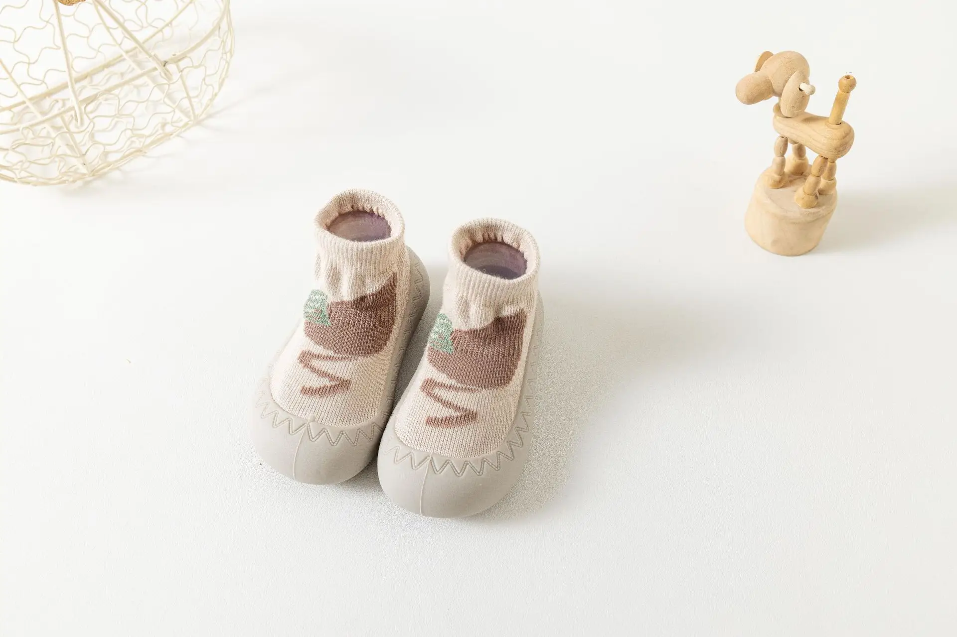 Baby Cartoon Socks for Small Kids Indoor Outdoor - Image 4