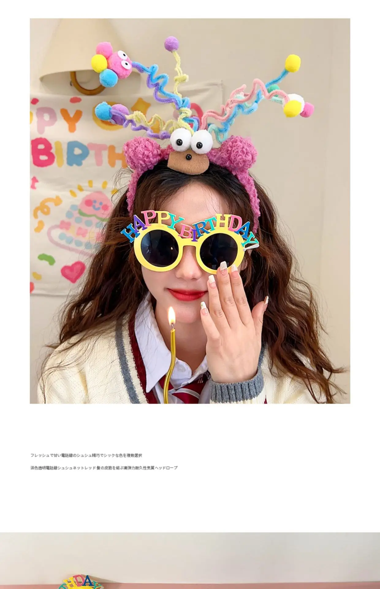 Cute Purple Cartoon Headband for Women — feature 11