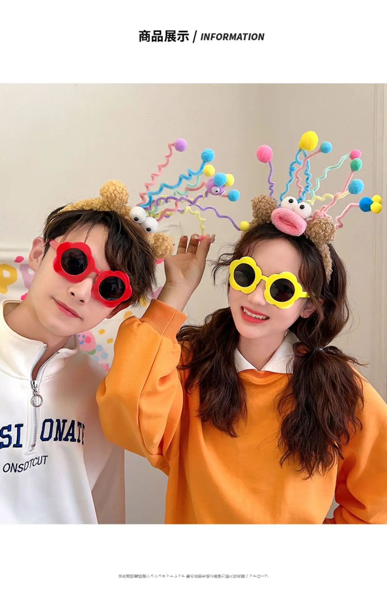 Cute Purple Cartoon Headband for Women — feature 5
