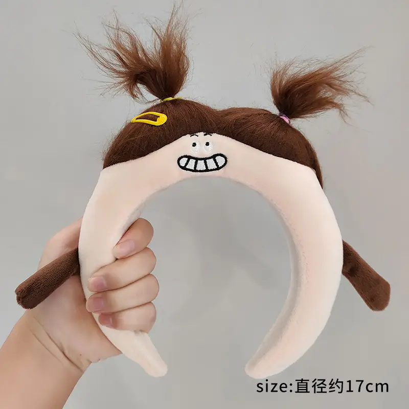 Cute Purple Cartoon Headband for Women