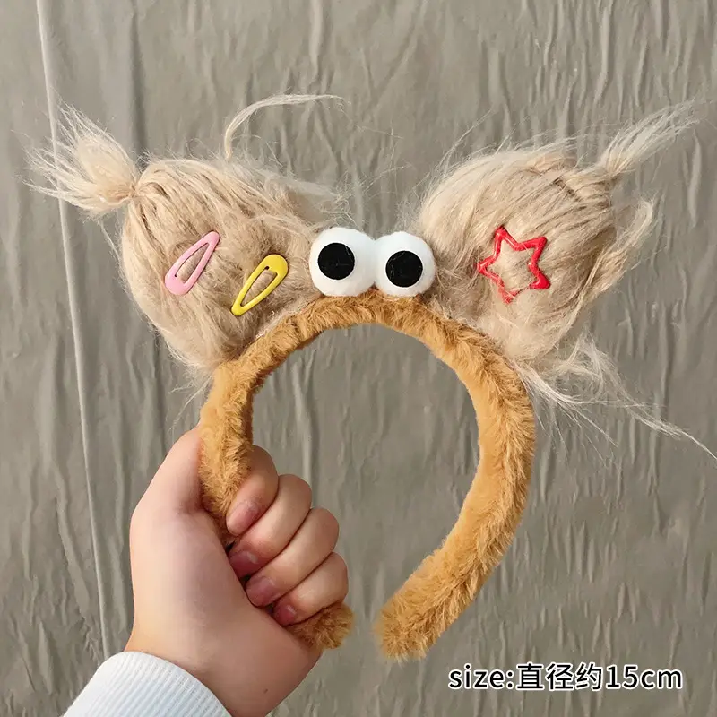 Cute Purple Cartoon Headband for Women