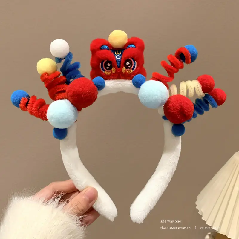 Cute Purple Cartoon Headband for Women