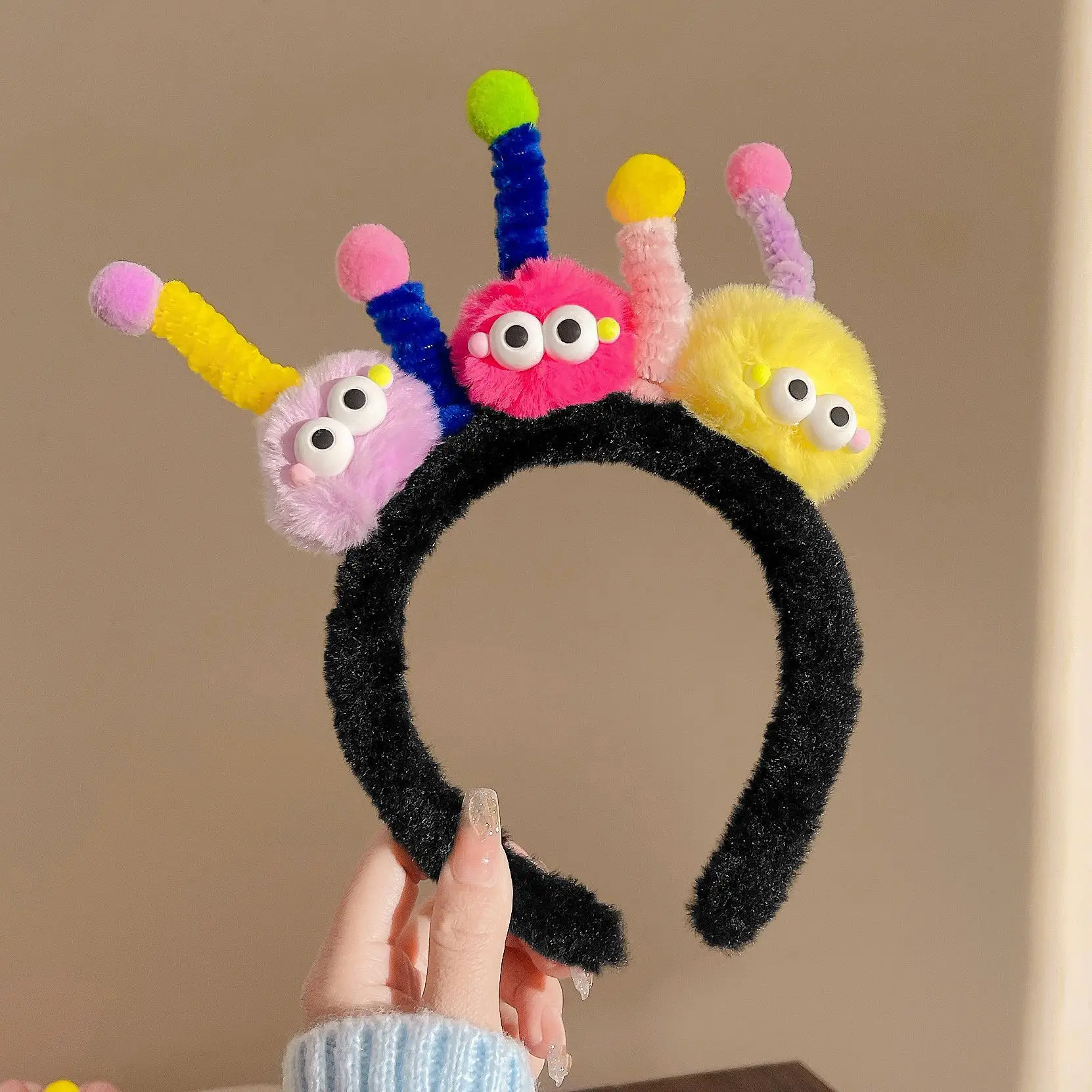 Cute Purple Cartoon Headband for Women