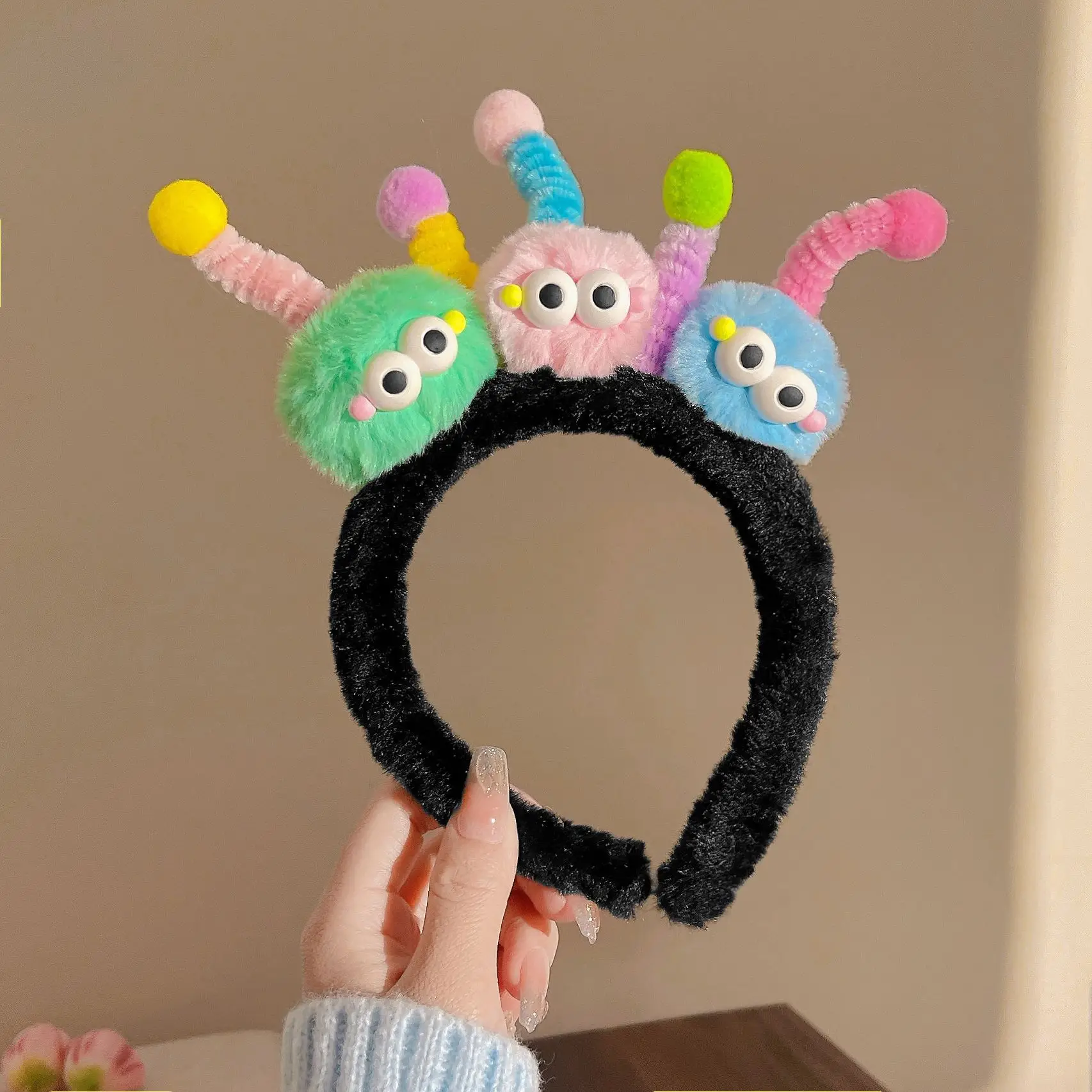 Cute Purple Cartoon Headband for Women