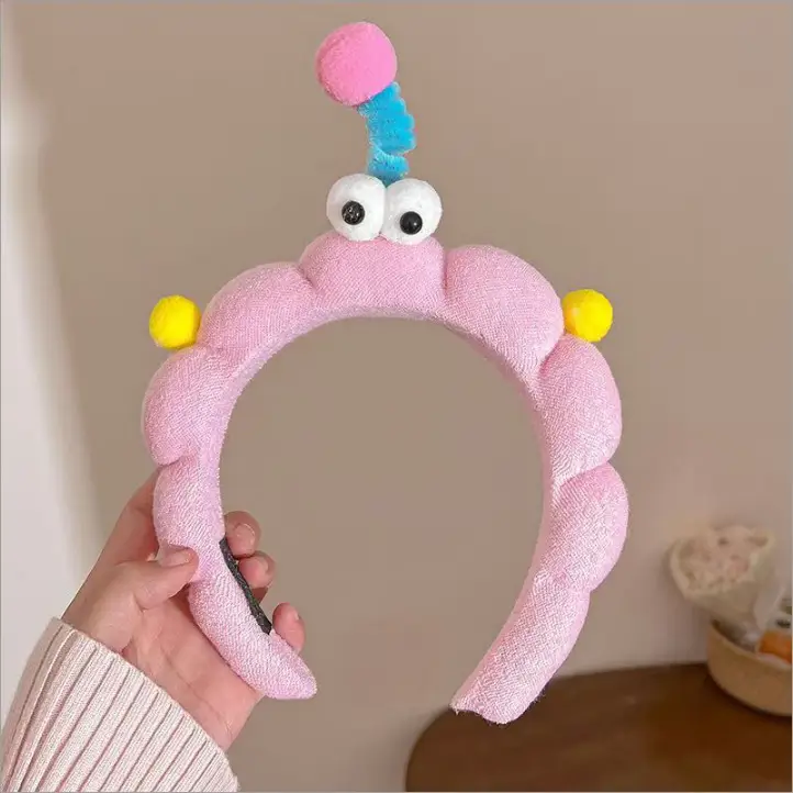 Cute Purple Cartoon Headband for Women