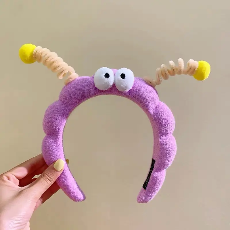 Cute Purple Cartoon Headband for Women