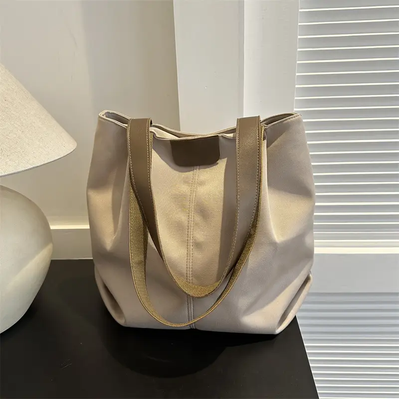 Women's Casual Canvas Shoulder Bag Large Capacity