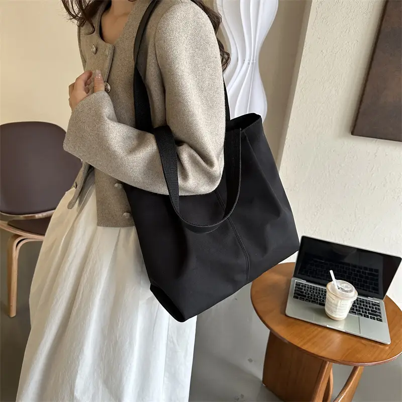 Women's Casual Canvas Shoulder Bag Large Capacity