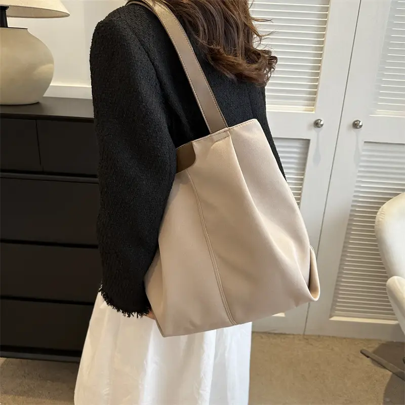 Women's Casual Canvas Shoulder Bag Large Capacity