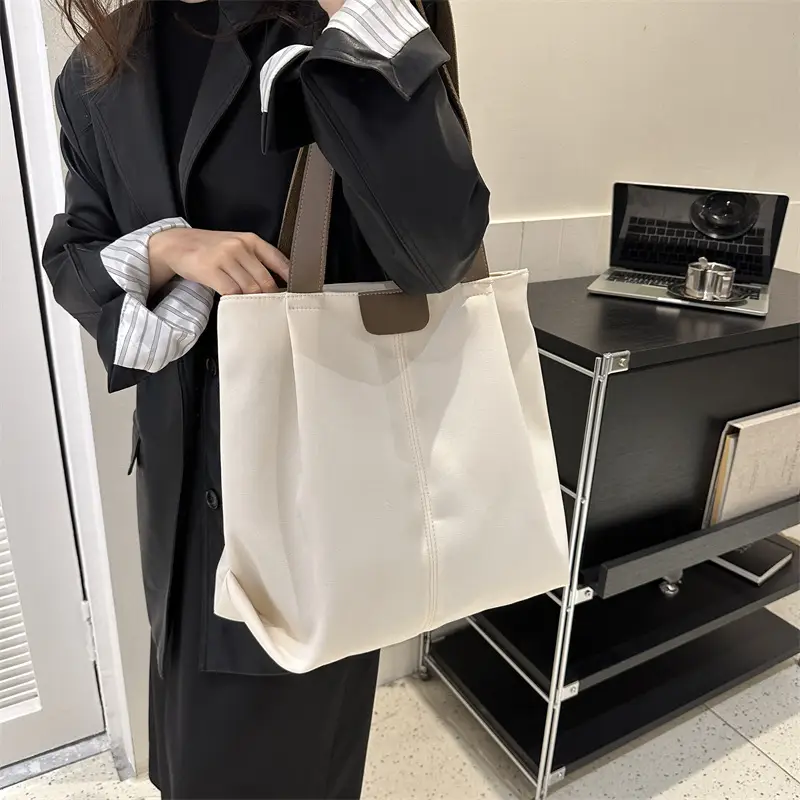 Women's Casual Canvas Shoulder Bag Large Capacity