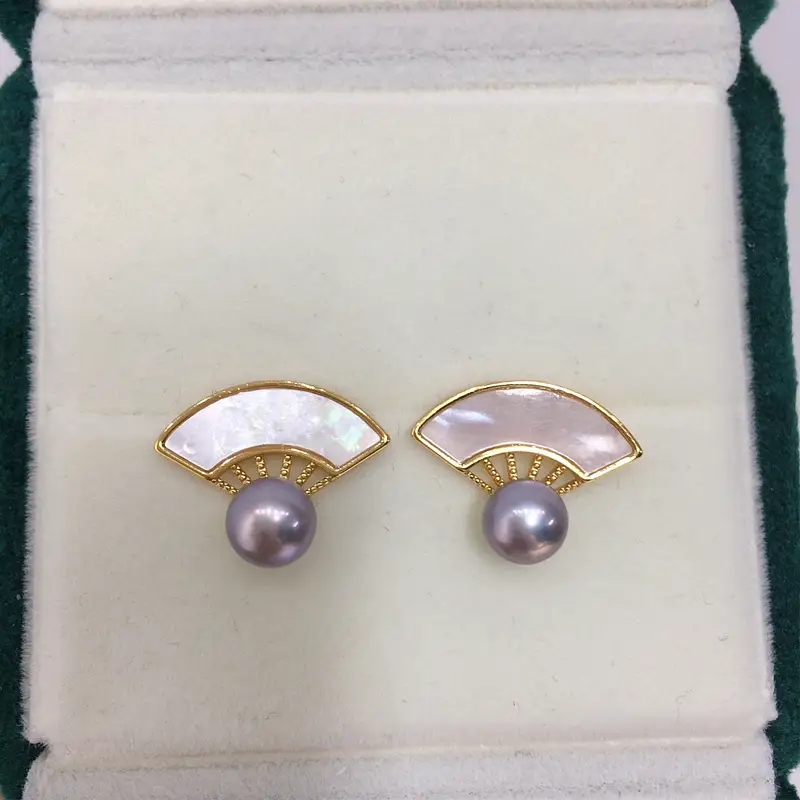 Chinese Style Pearl Pendant Set Gold Chain — feature 11