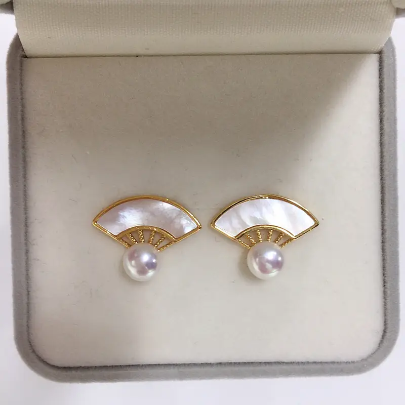 Chinese Style Pearl Pendant Set Gold Chain — feature 8