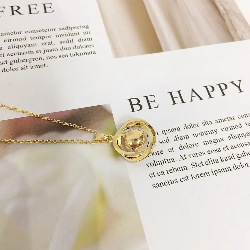 Pearl Pendant Necklace with Gold Chain for Women — feature 9