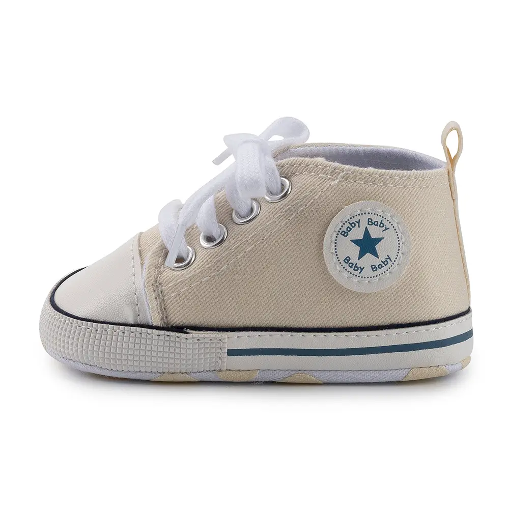 Classic Canvas Baby Shoes Navy White Soft Bottom — feature 16