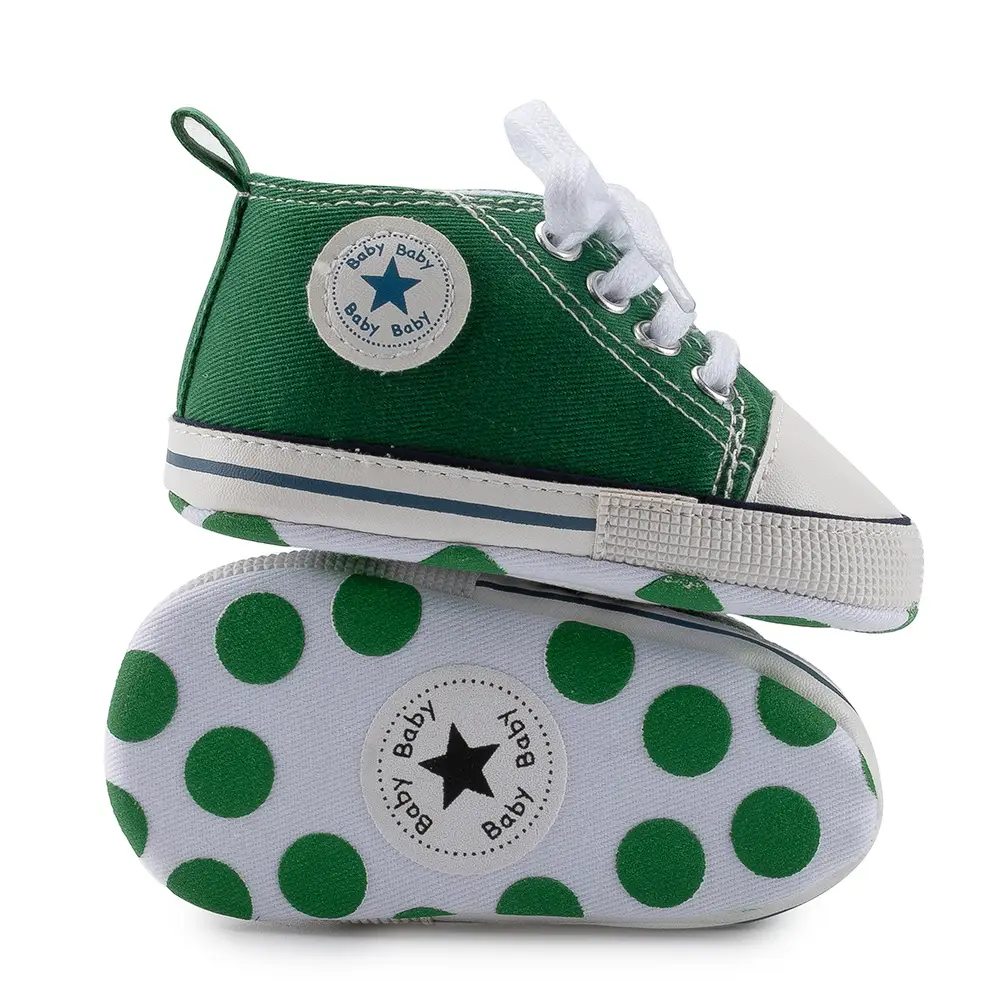 Classic Canvas Baby Shoes Navy White Soft Bottom — feature 31