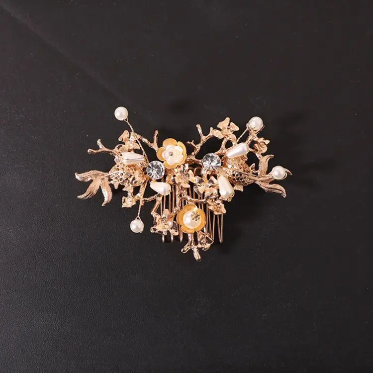 Chinese Bridal Hair Accessories Xiuhe Dragon Phoenix Gown Set — feature 10