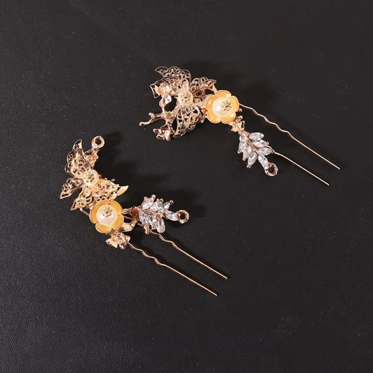 Chinese Bridal Hair Accessories Xiuhe Dragon Phoenix Gown Set — feature 11