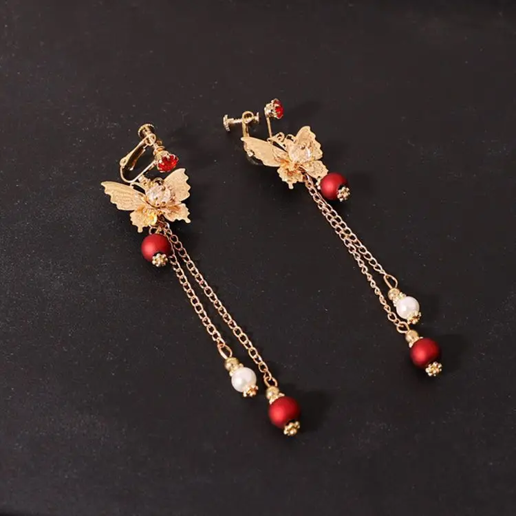 Chinese Bridal Hair Accessories Xiuhe Dragon Phoenix Gown Set — feature 6