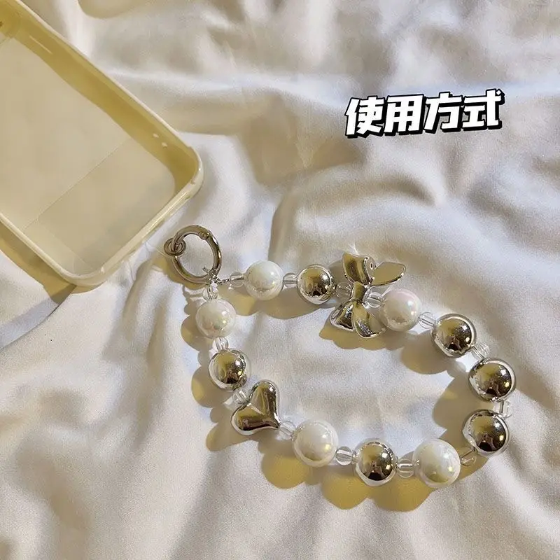 Korean Style Beaded Bracelet with Pearl & Crystal Accents