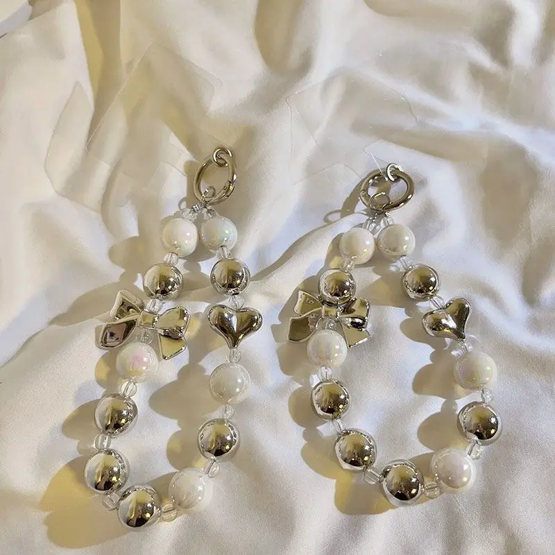 Korean Style Beaded Bracelet with Pearl & Crystal Accents