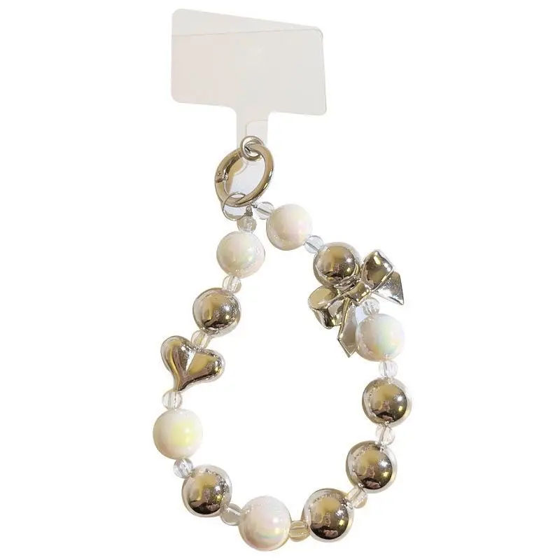 Korean Style Beaded Bracelet with Pearl & Crystal Accents