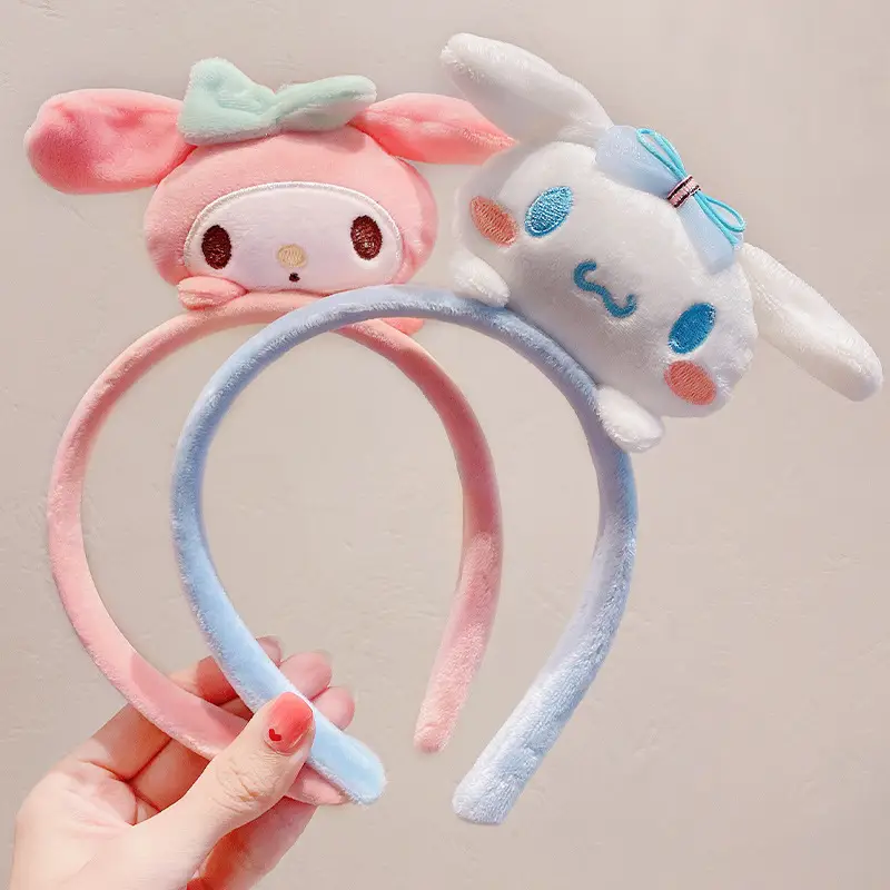 Cute Yellow Hairband for Kids Girls Melody Face Wash — feature 11