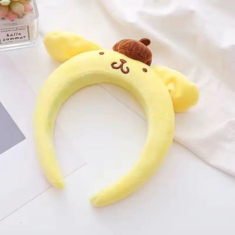 Cute Yellow Hairband for Kids Girls Melody Face Wash — feature 12