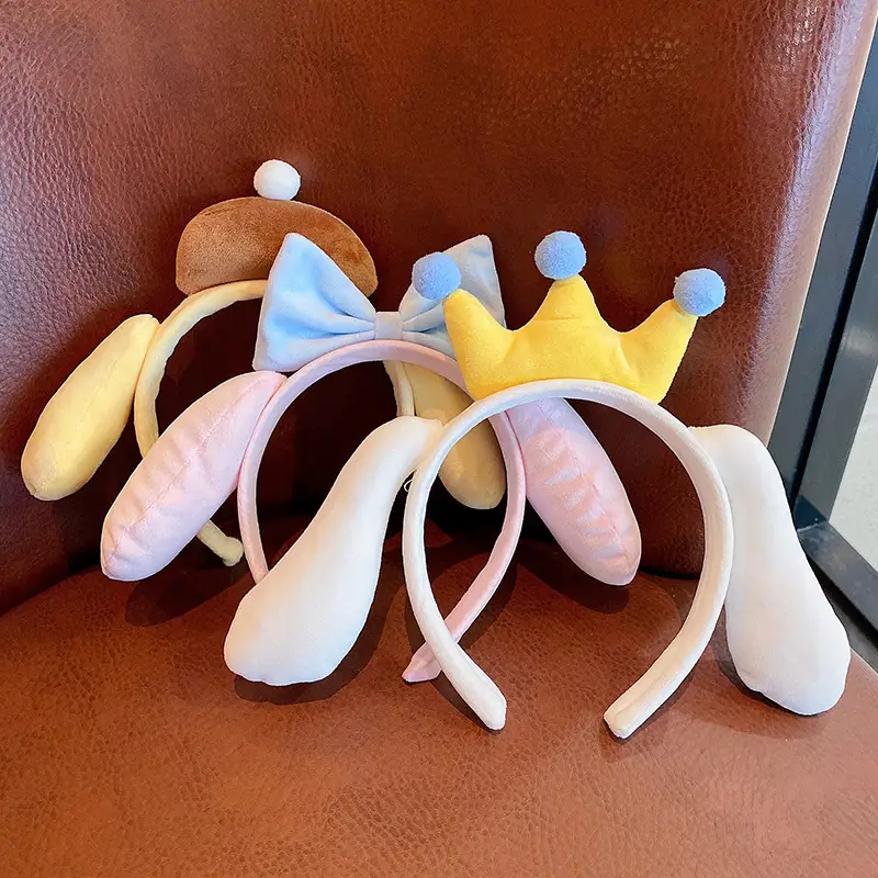 Cute Yellow Hairband for Kids Girls Melody Face Wash — feature 4