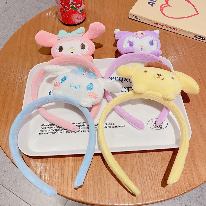 Cute Yellow Hairband for Kids Girls Melody Face Wash — feature 7