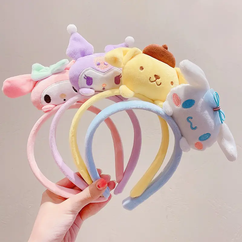 Cute Yellow Hairband for Kids Girls Melody Face Wash — feature 8
