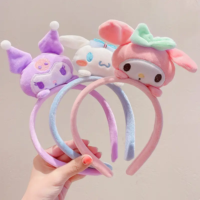 Cute Yellow Hairband for Kids Girls Melody Face Wash — feature 9