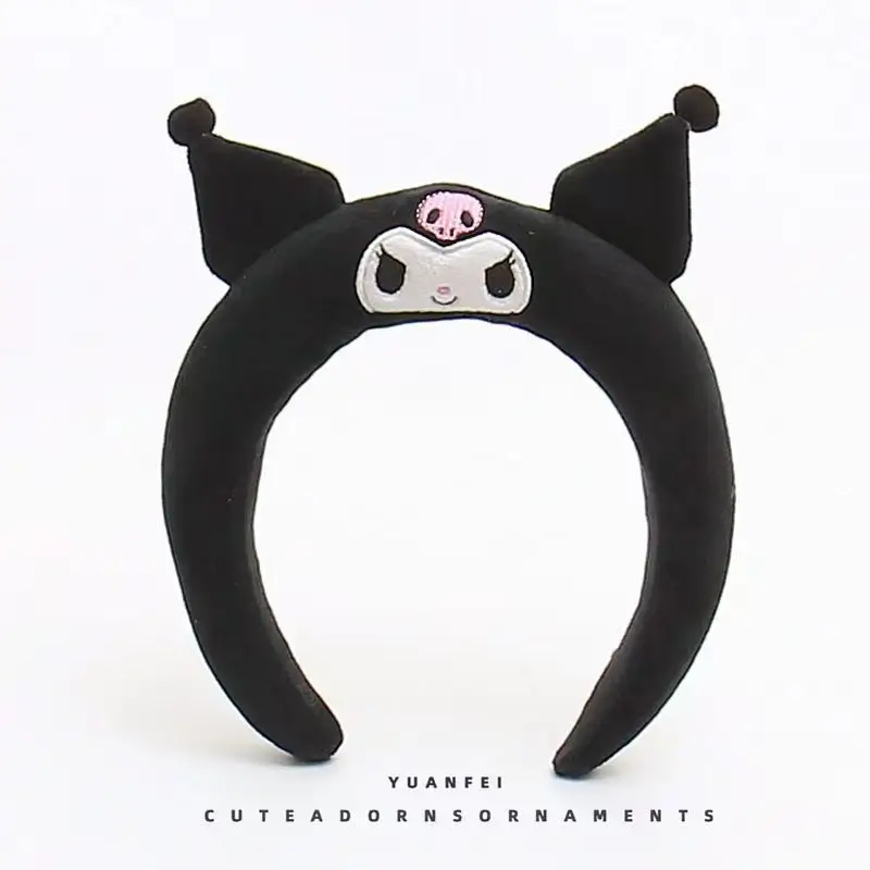 Cute Yellow Hairband for Kids Girls Melody Face Wash - Image 2