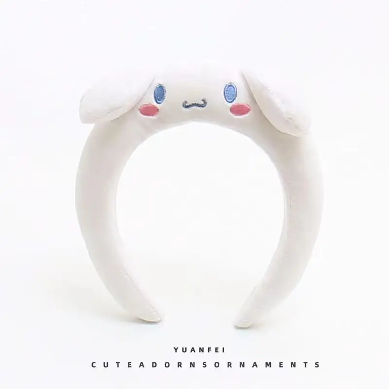 Cute Yellow Hairband for Kids Girls Melody Face Wash - Image 4